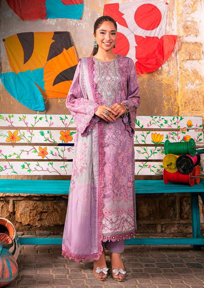 Ramsha Vol 2 By Hala Heavy Cotton Printed Pakistani Dress Material Wholesale Market In Surat